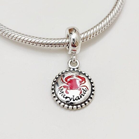 Pandora Maryland Crab Dangle Charm - Picture 2 of 5
